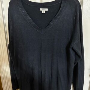 croft & barrow V-Neck Pullover